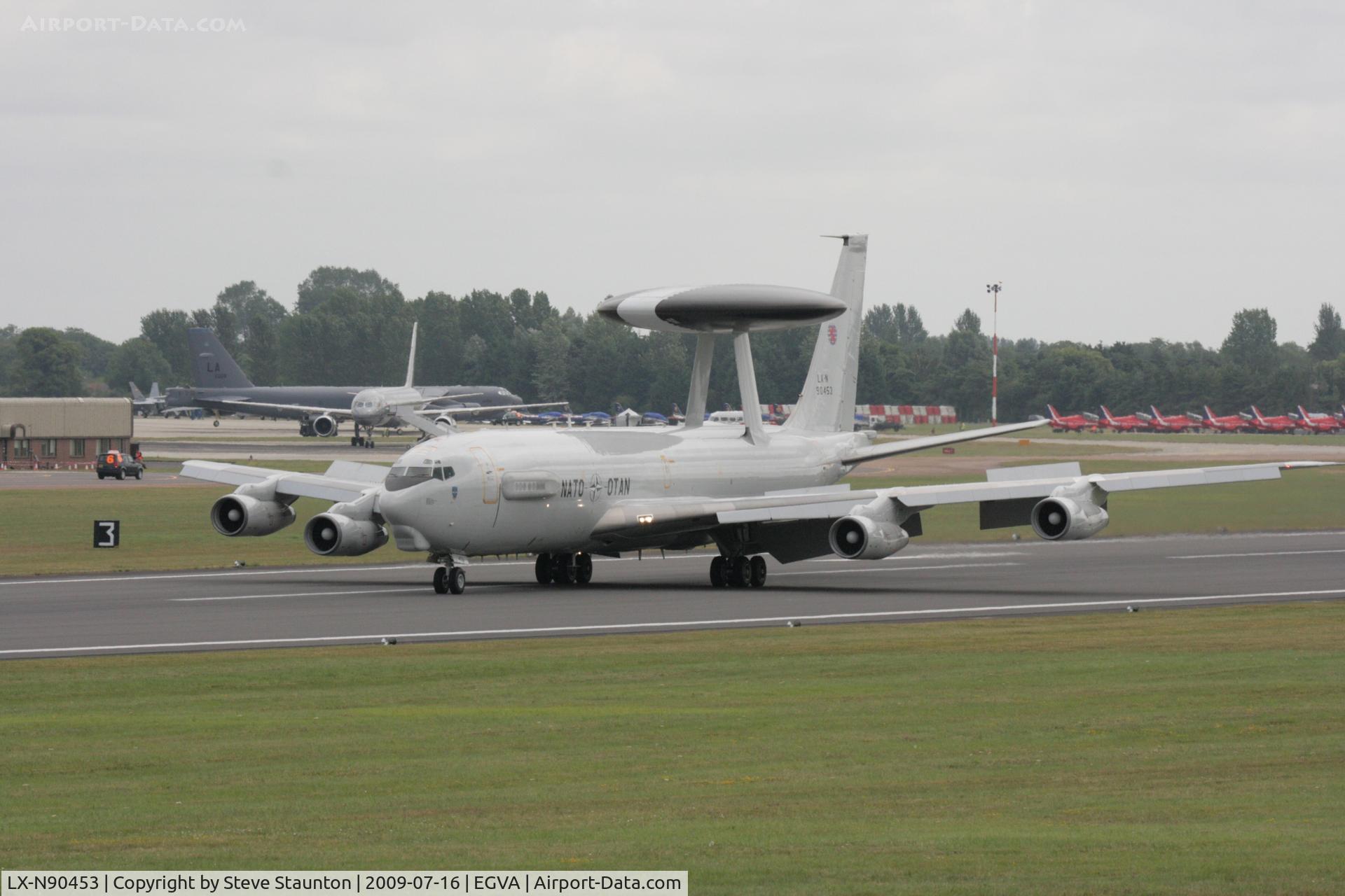 LX-N90453, 1983 Boeing E-3A Sentry C/N 22848, Taken at the Royal International Air Tattoo 2009