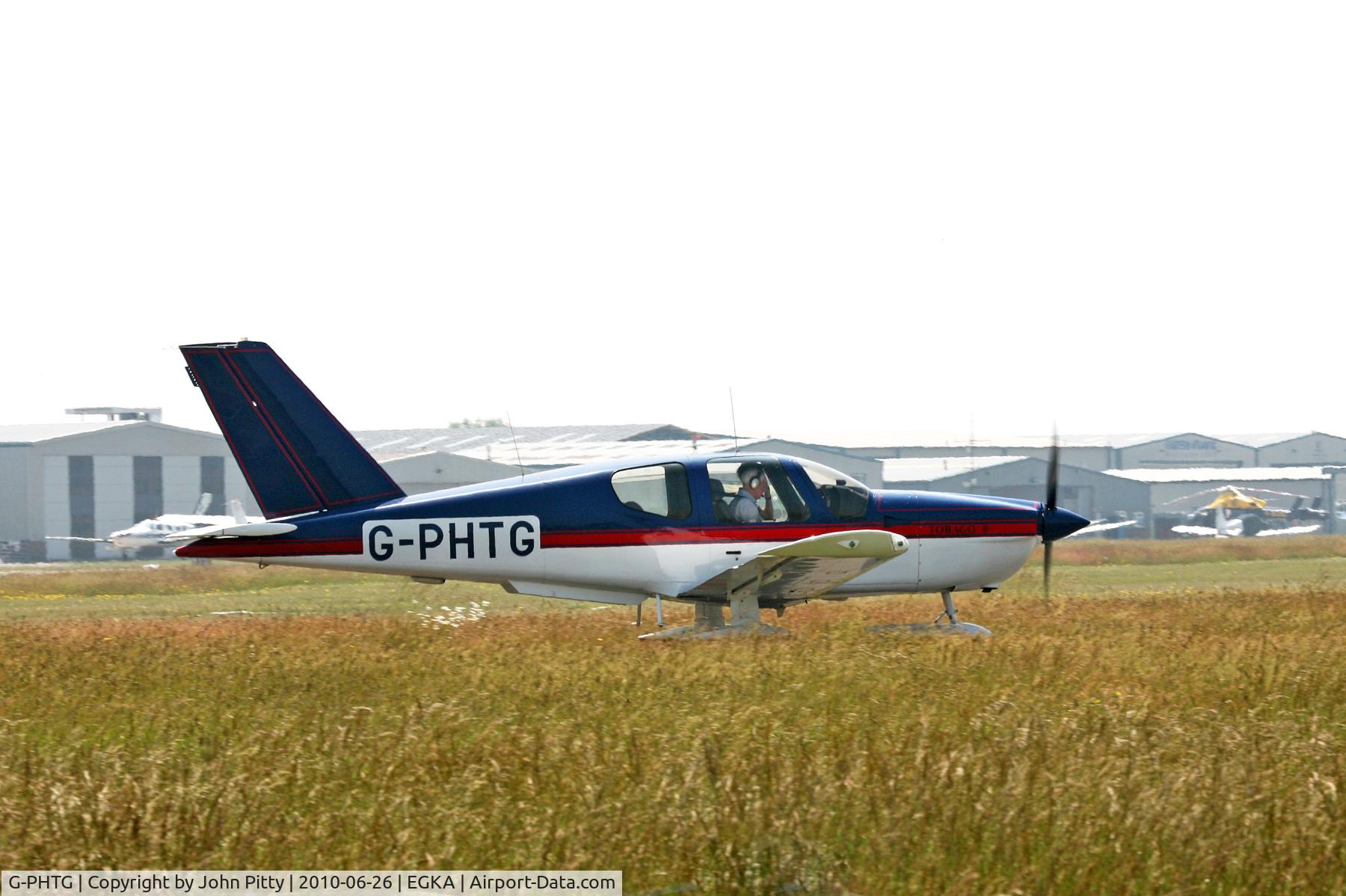G-PHTG, 1990 Socata TB-10 Tobago C/N 1008, Shoreham Airport, West Sussex