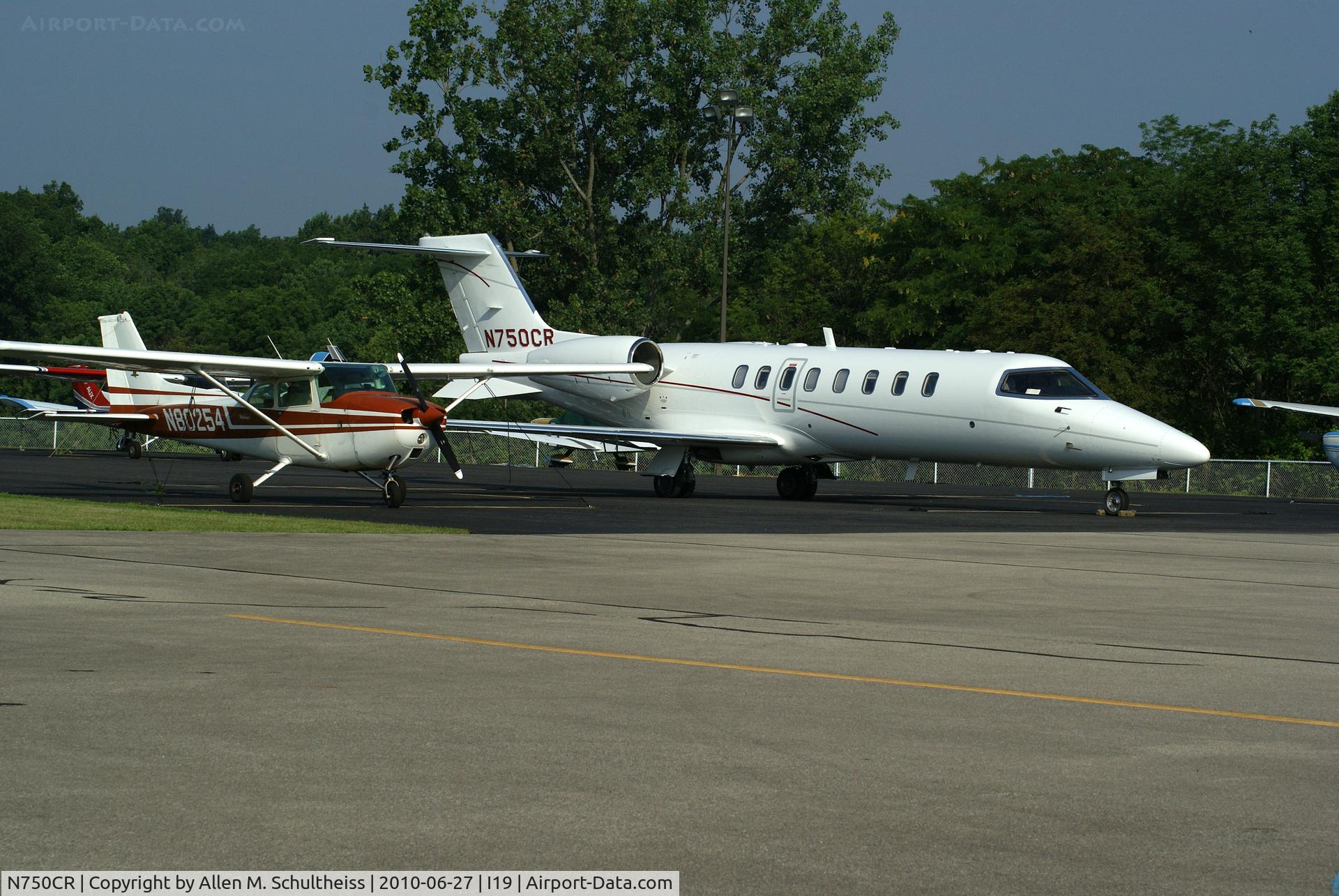 N750CR, 2001 Learjet 45 C/N 123, 2001 Learjet 45