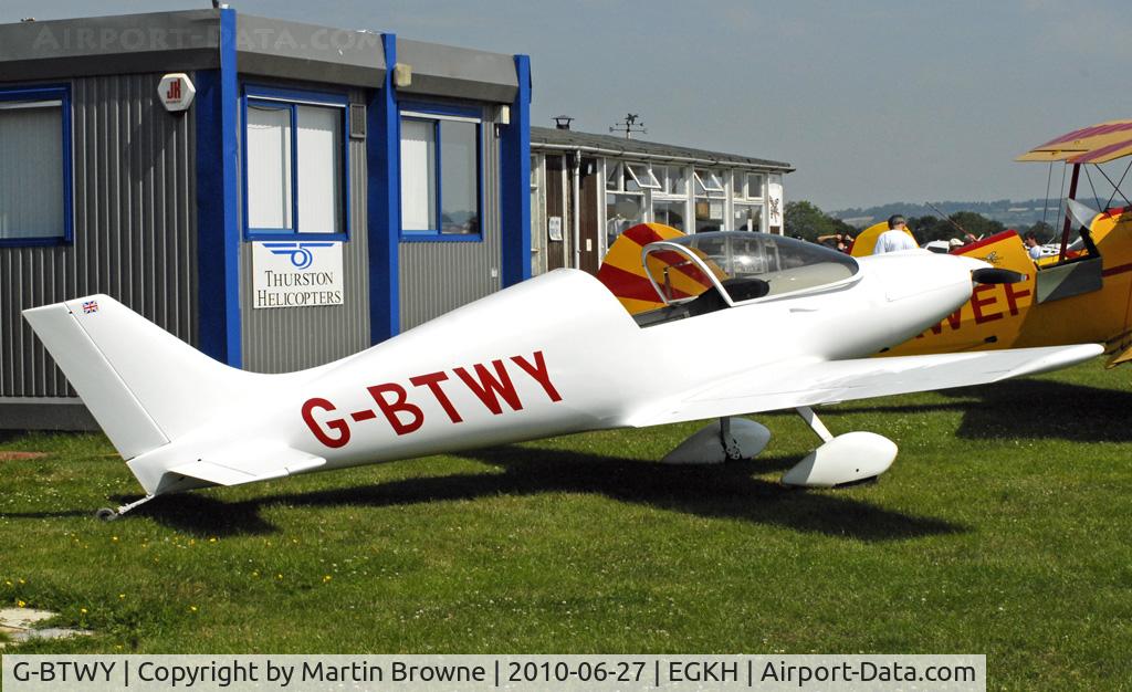 G-BTWY, 1994 Aero Designs Pulsar C/N PFA 202-12040, SHOT AT HEADCORN