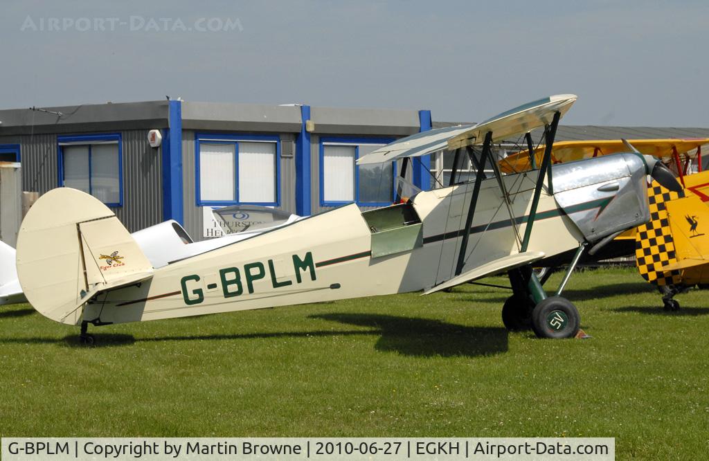 G-BPLM, 1948 Stampe-Vertongen SV-4C C/N 1004, SHOT AT HEADCORN