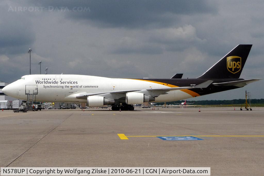 N578UP, 1993 Boeing 747-45EM(BCF) C/N 27154, visitor