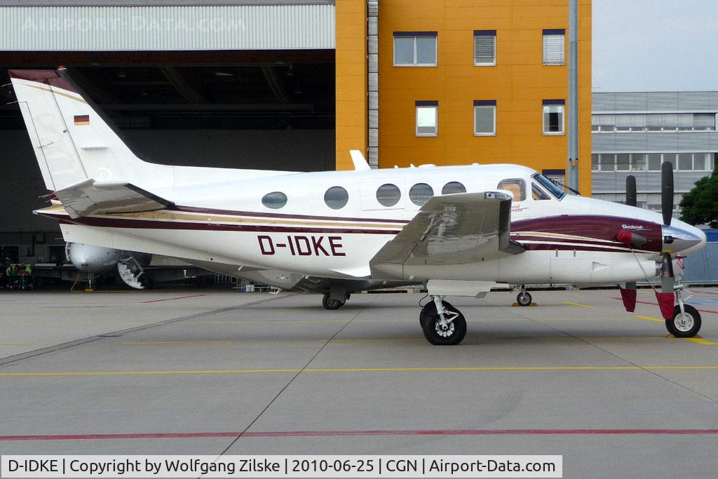 D-IDKE, 2008 Hawker Beechcraft C90GTI King Air King Air C/N LJ-1865, visitor