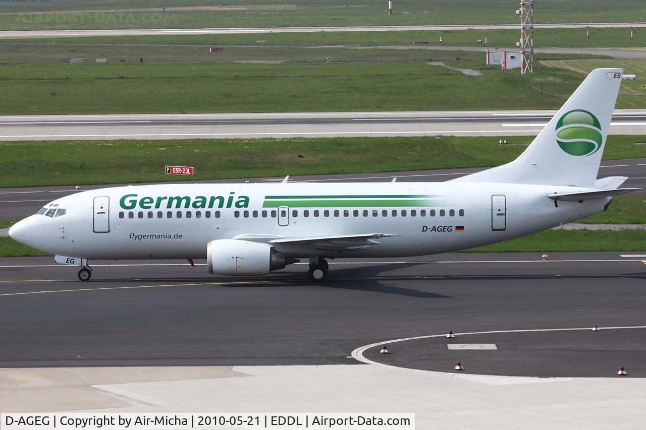 D-AGEG, 1988 Boeing 737-35B C/N 24237, Germania, Boeing 737-35B, CN: 24237/1624