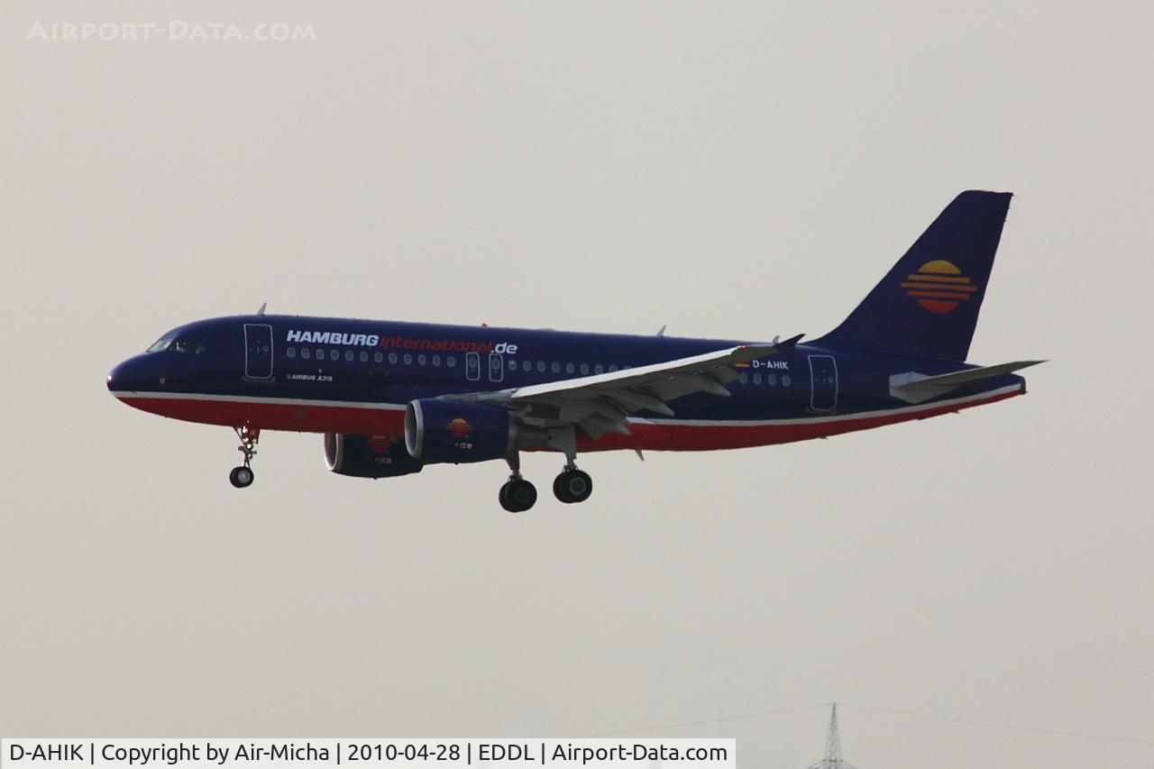 D-AHIK, 2008 Airbus A319-112 C/N 3560, Hamburg International, Airbus A319-111, CN: 3560