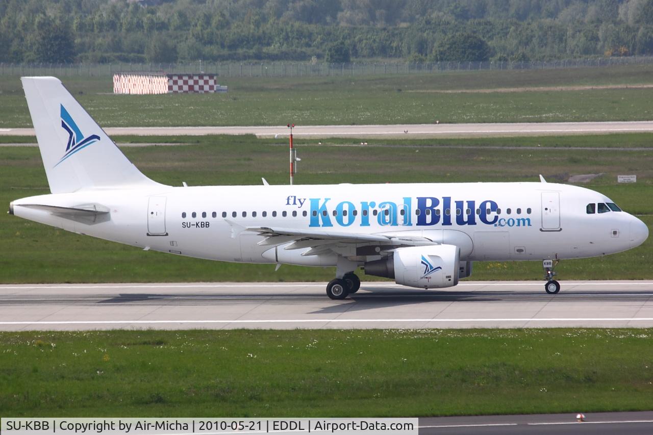 SU-KBB, 2007 Airbus A319-112 C/N 3171, Koral Blue, Airbus A319-112, CN: 3171