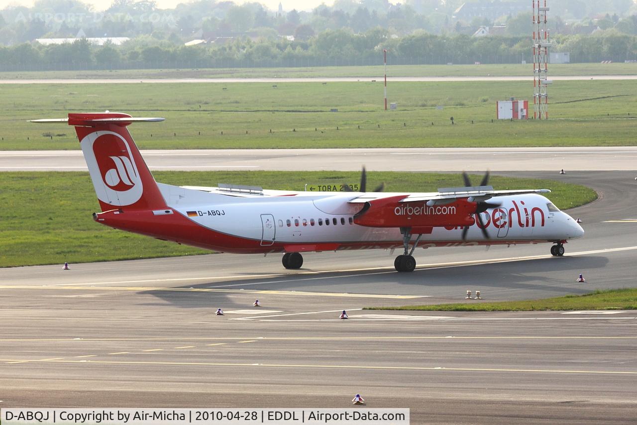 D-ABQJ, 2009 De Havilland Canada DHC-8-402Q Dash 8 C/N 4274, Air Berlin, De Havilland Canada DHC-8-402Q Dash 8, CN: 4274