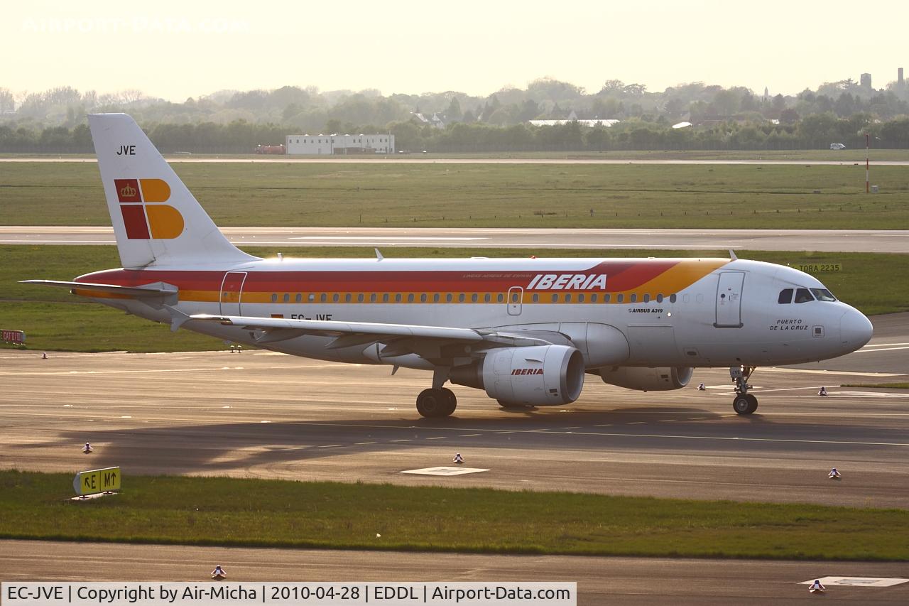 EC-JVE, 2006 Airbus A319-111 C/N 2843, Iberia, Airbus A319-111, CN: 2843, Aircraft Name: Puerto de la Cruz