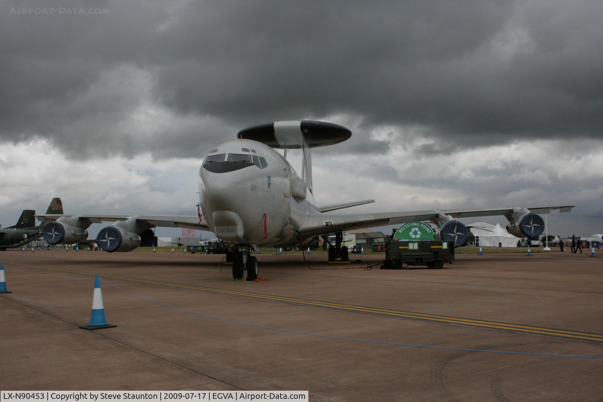 LX-N90453, 1983 Boeing E-3A Sentry C/N 22848, Taken at the Royal International Air Tattoo 2009