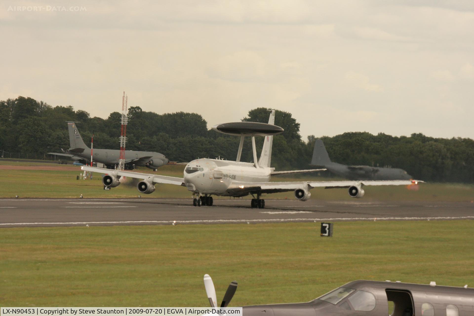 LX-N90453, 1983 Boeing E-3A Sentry C/N 22848, Taken at the Royal International Air Tattoo 2009
