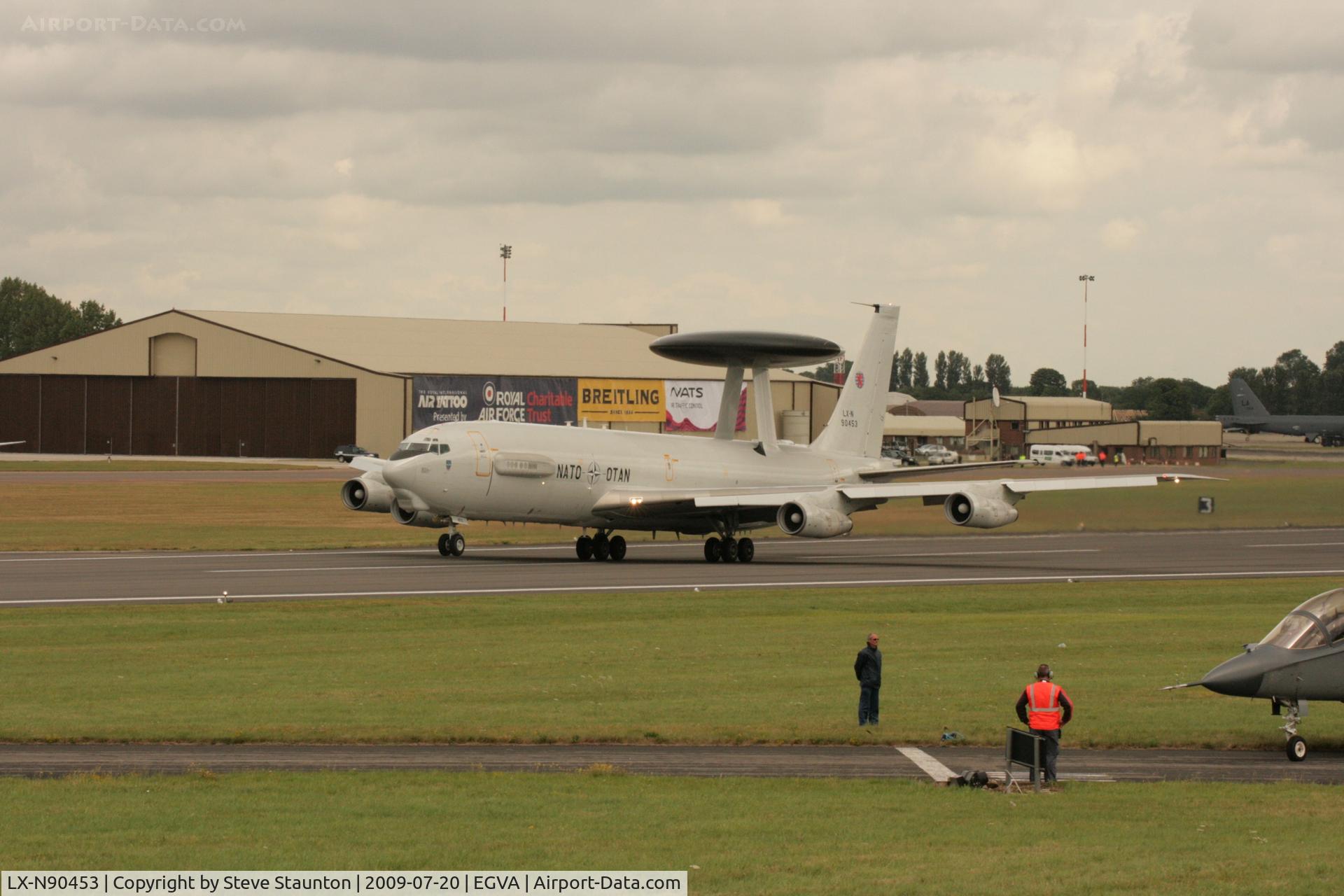 LX-N90453, 1983 Boeing E-3A Sentry C/N 22848, Taken at the Royal International Air Tattoo 2009
