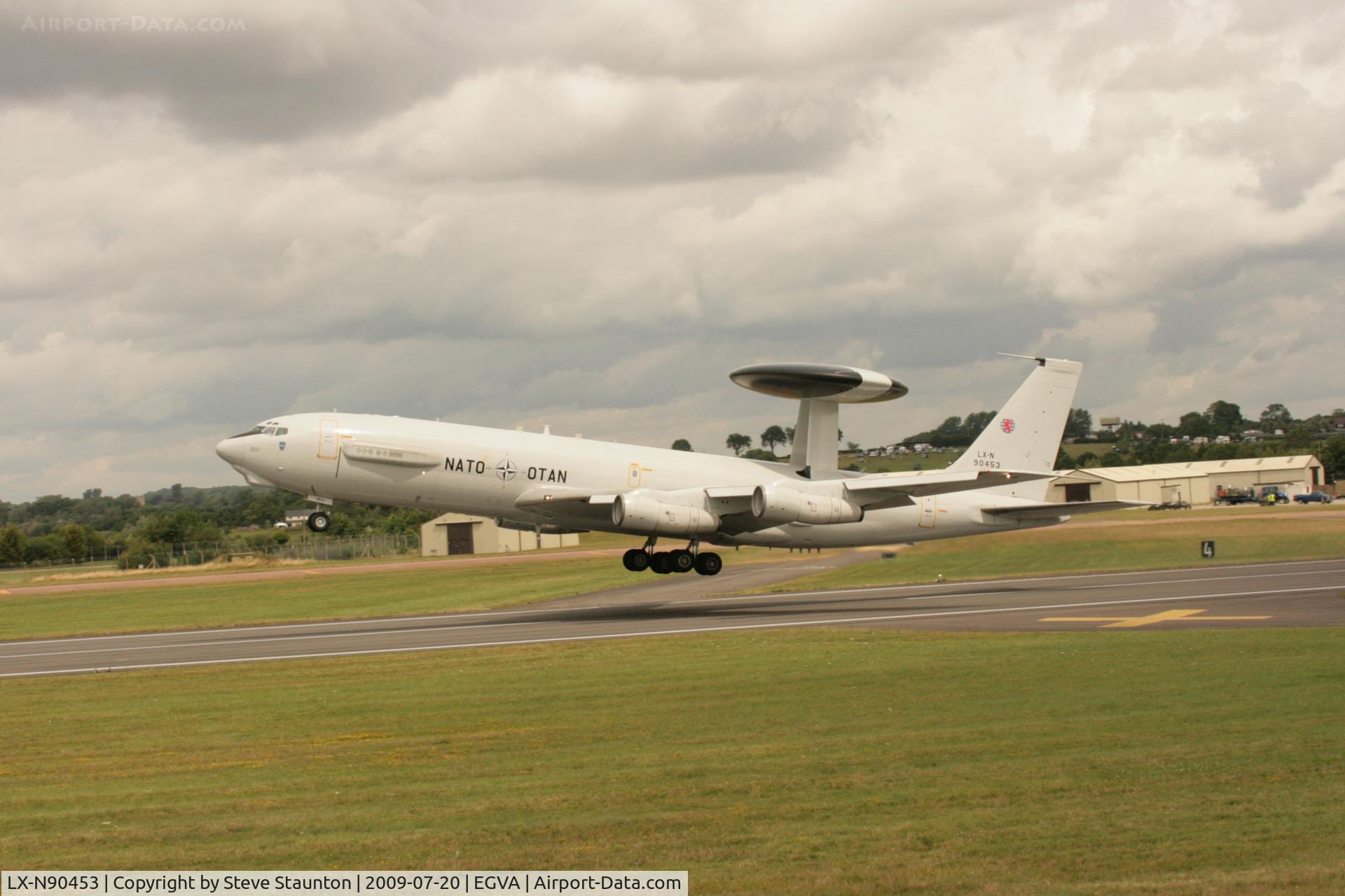 LX-N90453, 1983 Boeing E-3A Sentry C/N 22848, Taken at the Royal International Air Tattoo 2009