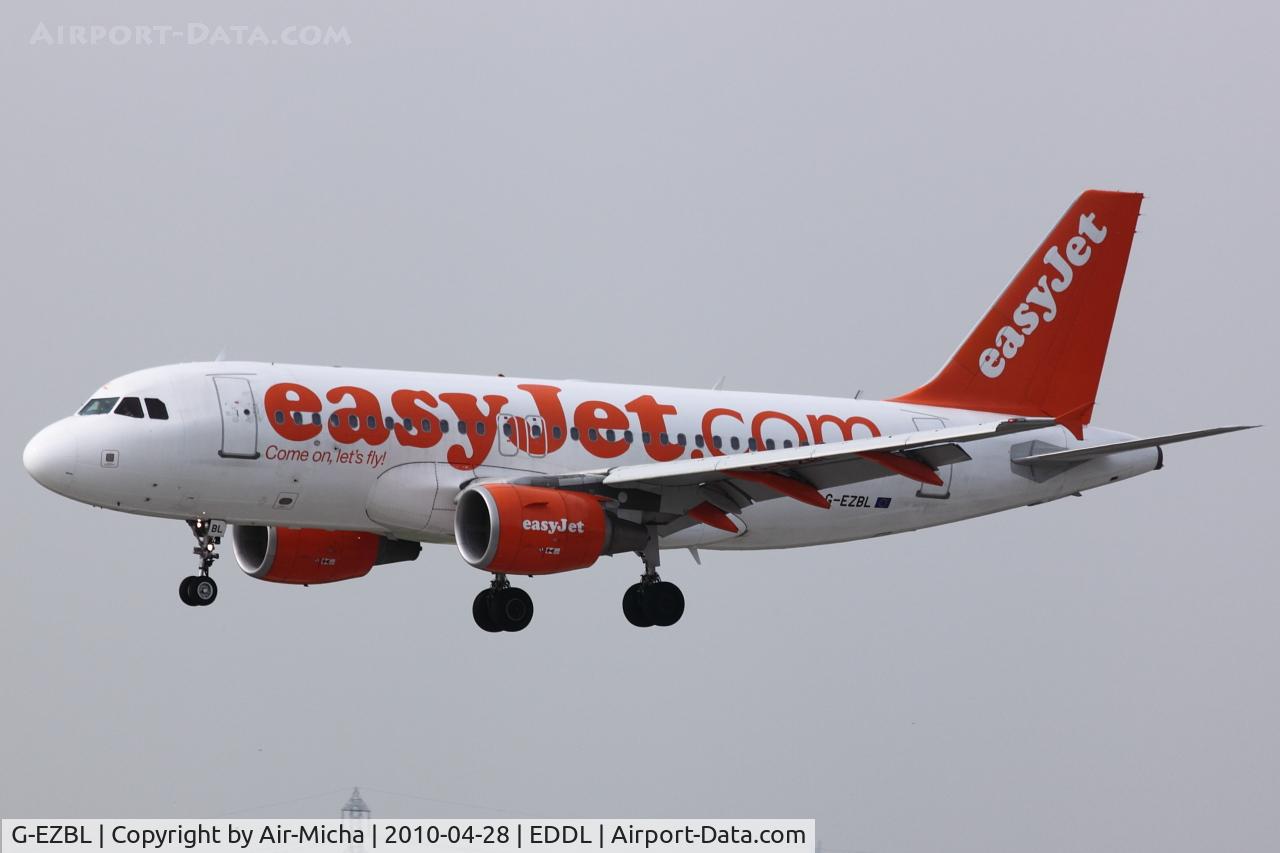 G-EZBL, 2007 Airbus A319-111 C/N 3053, EasyJet, Airbus A319-111, CN: 3053