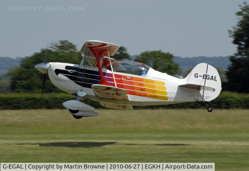G-EGAL, 1995 Christen Eagle II C/N 0042-86, AT HEADCORN