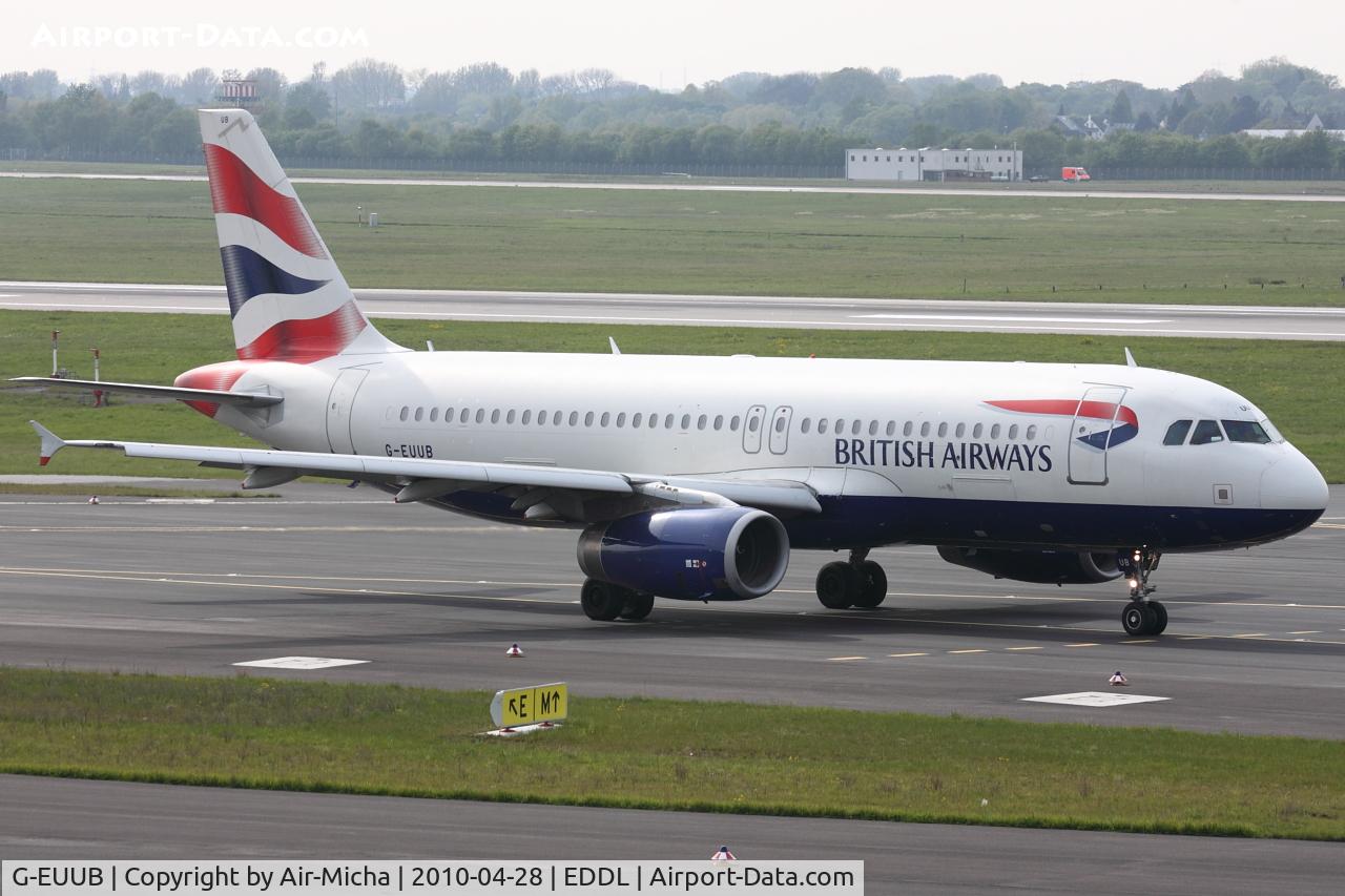 G-EUUB, 2002 Airbus A320-232 C/N 1689, British Airways, Airbus A320-232, CN: 1689