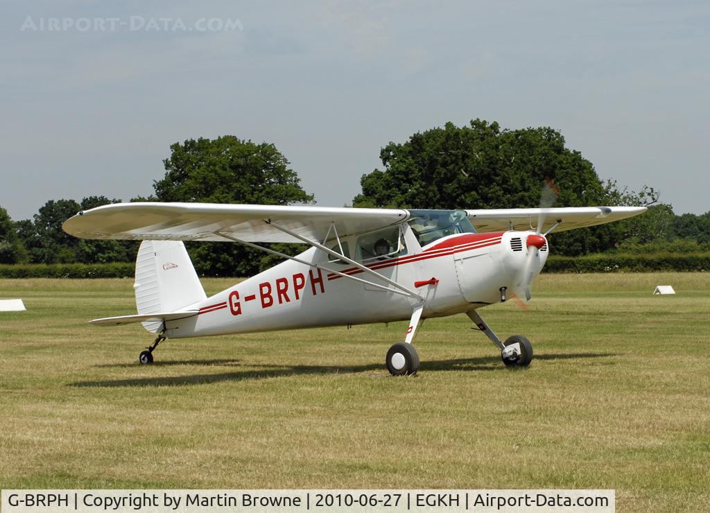 G-BRPH, 1947 Cessna 120 C/N 12137, shot at headcorn