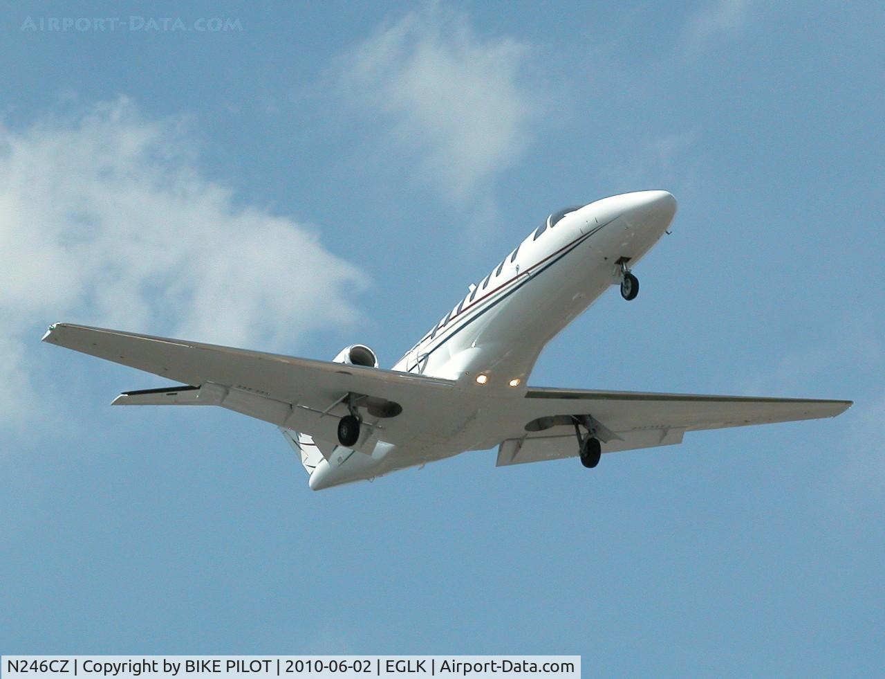 N246CZ, 2008 Cessna 525B CitationJet CJ3 C/N 525B0246, FINALS FOR RWY 07
