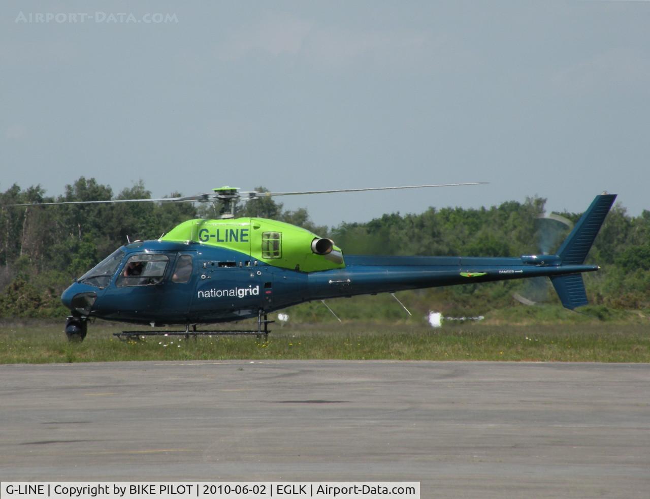 G-LINE, 1994 Eurocopter AS-355N Ecureuil 2 C/N 5566, USED BY THE NATIONAL GRID FOR POWER LINE CHECKS