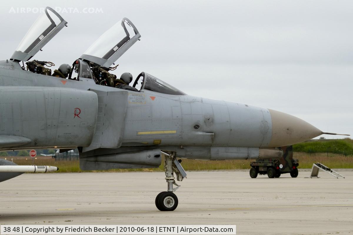 38 48, 1972 McDonnell Douglas F-4F Phantom II C/N 4747, reday for departure