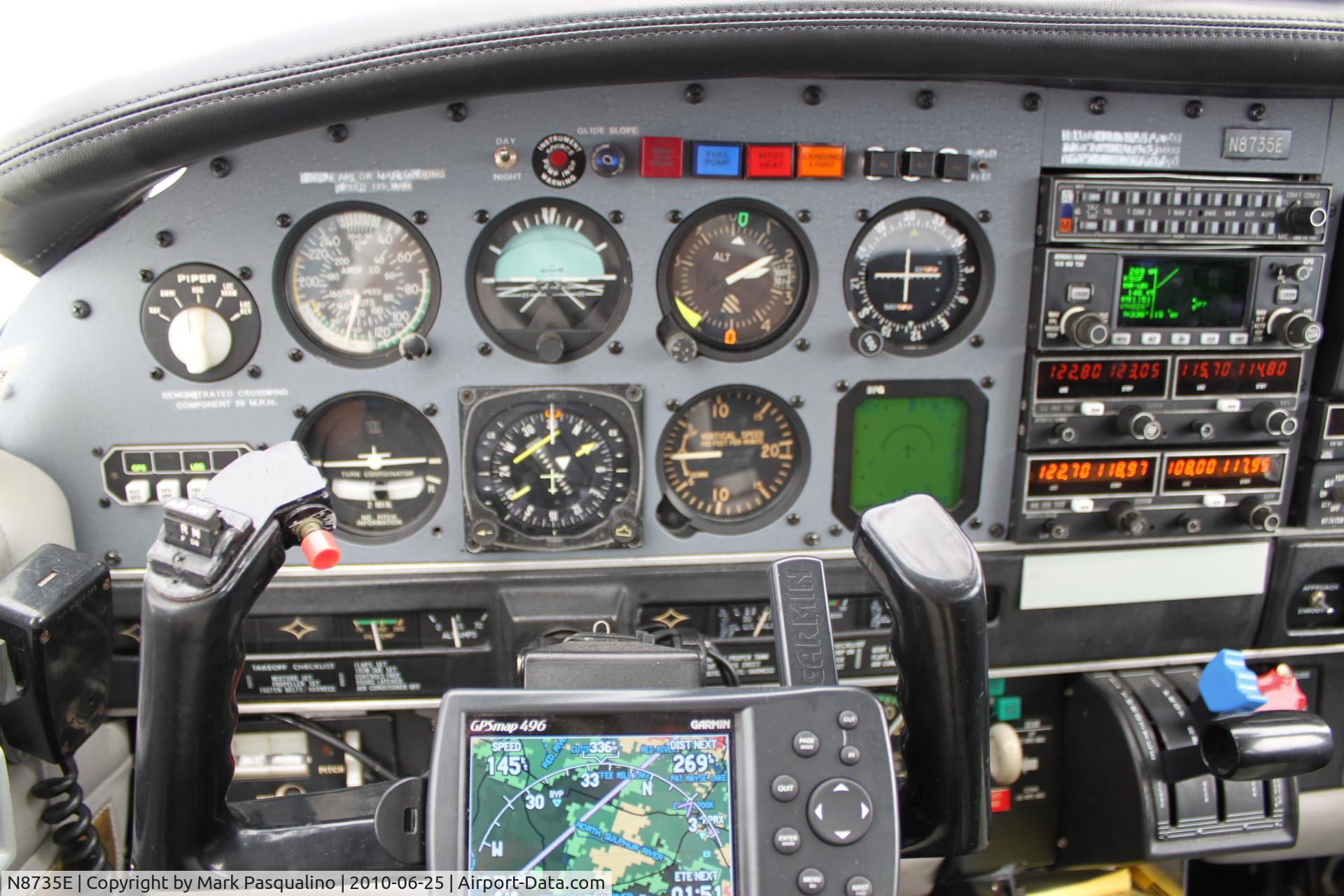 N8735E, 1976 Piper PA-32R-300 Cherokee Lance C/N 32R7680169, Piper PA-32R-300
