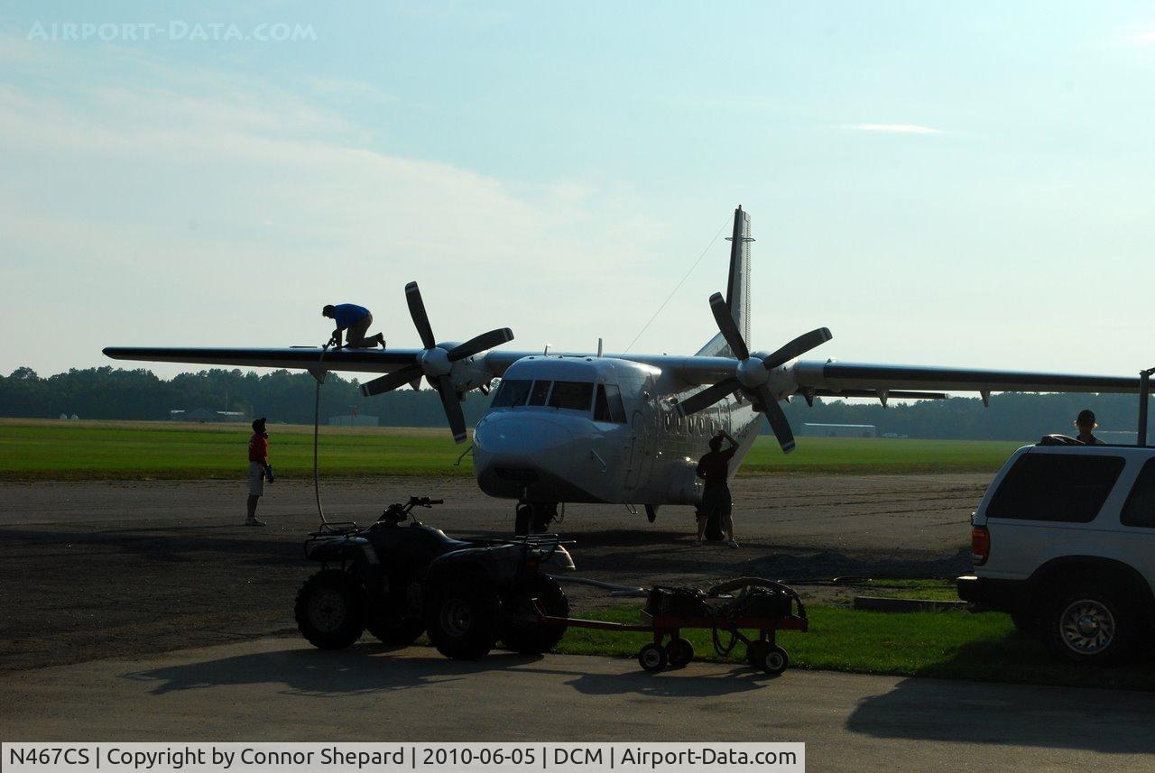 N467CS, 1981 CASA C-212-200 Aviocar C/N 167, CASA at Carolinafest