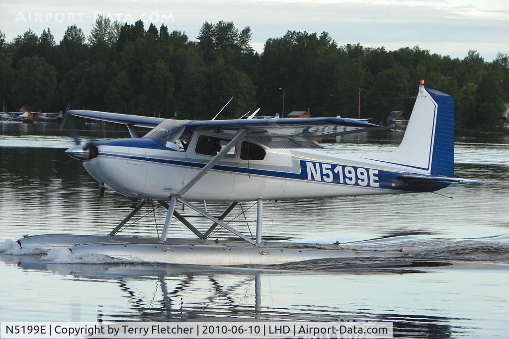N5199E, 1959 Cessna 180B C/N 50499, 1959 Cessna 180B, c/n: 50499 on Lake Hood