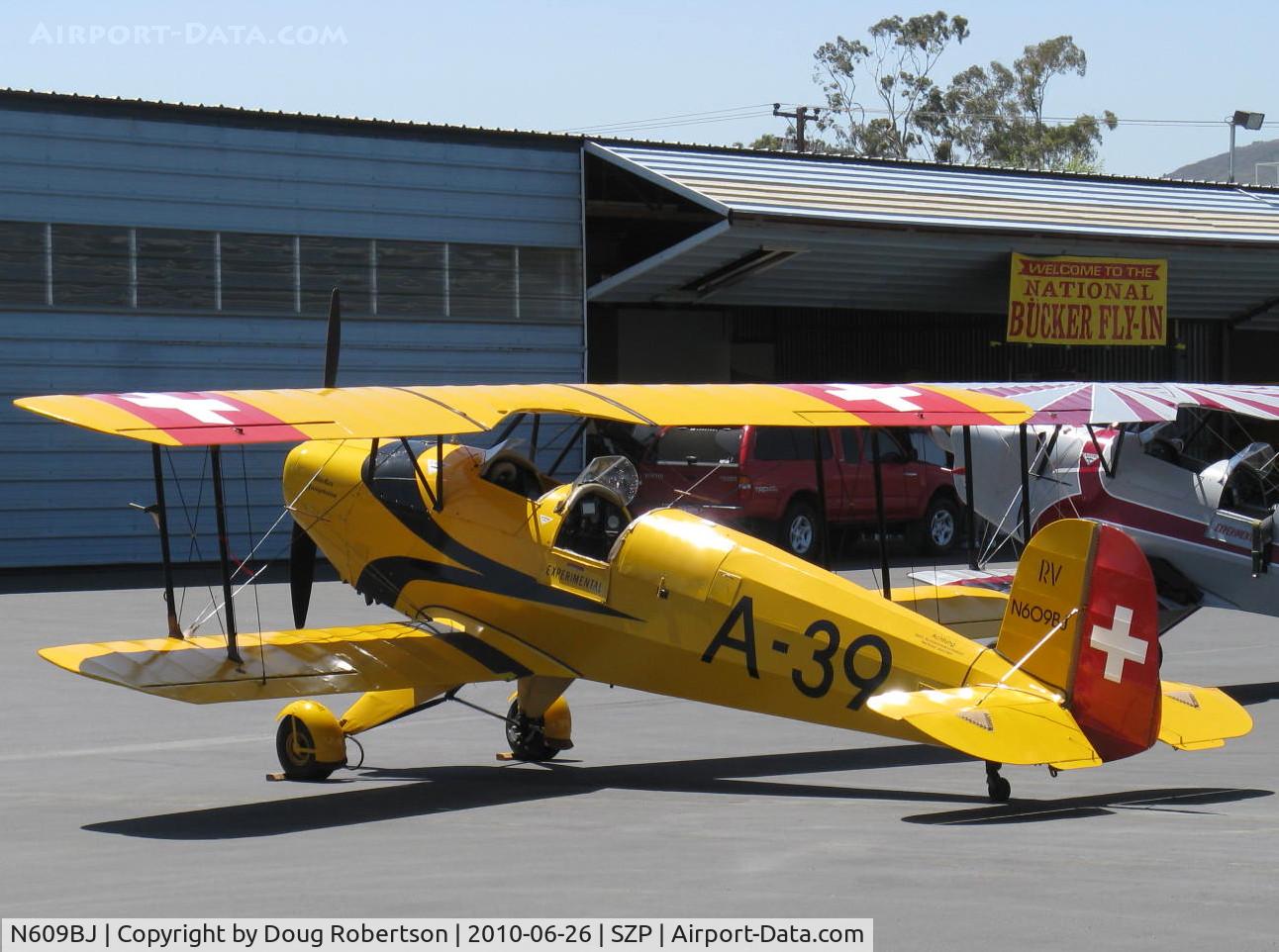 N609BJ, 1963 CASA 1-131 Jungmann C/N E3B-609, 1963 C.A.S.A. 1.131 Bucker JUNGMANN, Lycoming IO-360 180 Hp