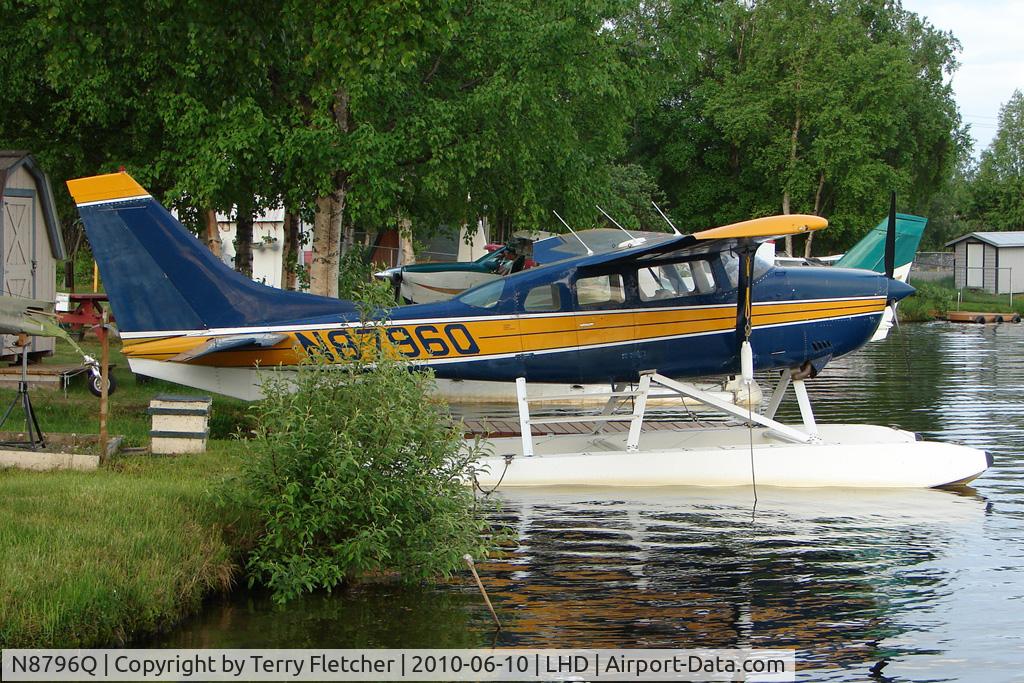 N8796Q, 1976 Cessna U206G Stationair C/N U20603548, 1976 Cessna U206G, c/n: U20603548 on Lake Hood