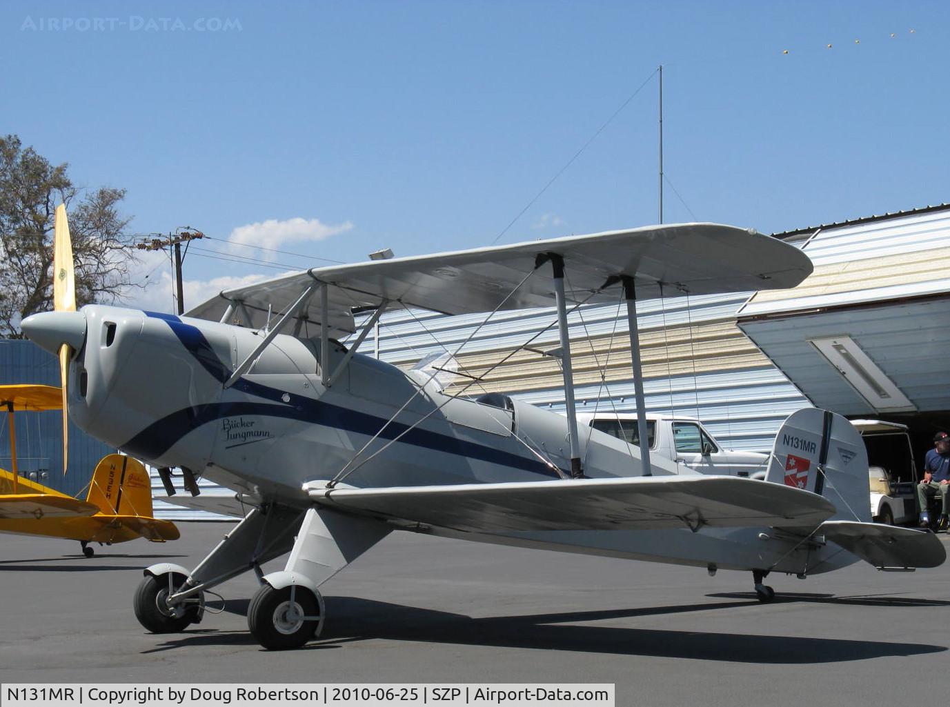 N131MR, 1954 Bucker E3B Jungmann C/N 468, 1954 Bucker JUNGMANN E3B, Lycoming O&VO-360 with Ellison Throttle Body Injection 180 Hp upgrade