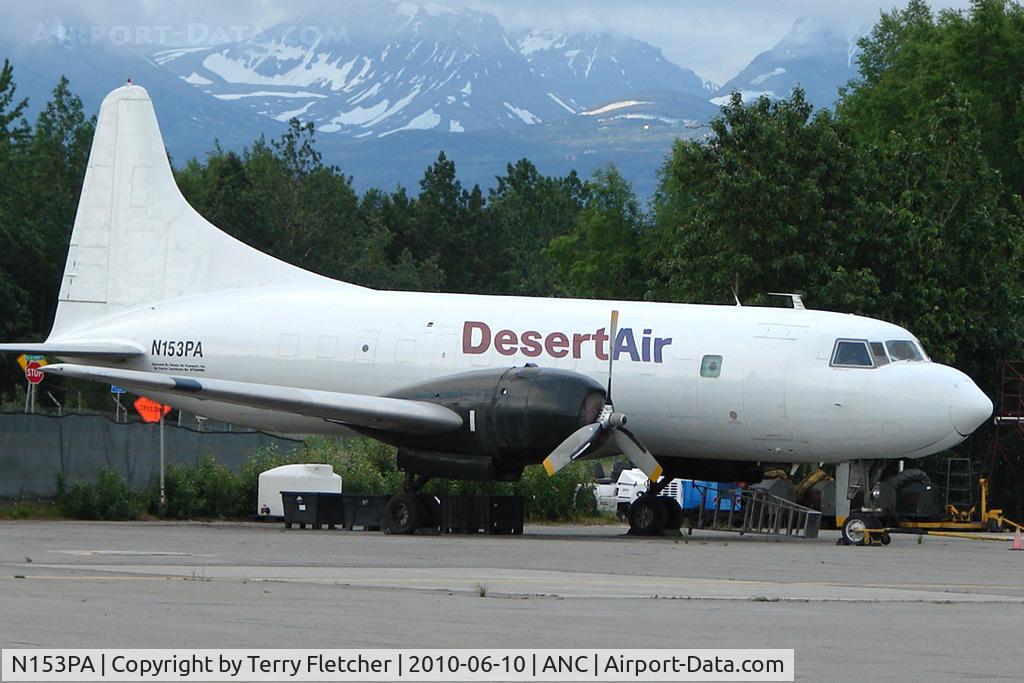 N153PA, 1953 Convair 240-27 C/N 304, Desert Air's 1953 Convair 240-27, c/n: 304 stored at Anchorage