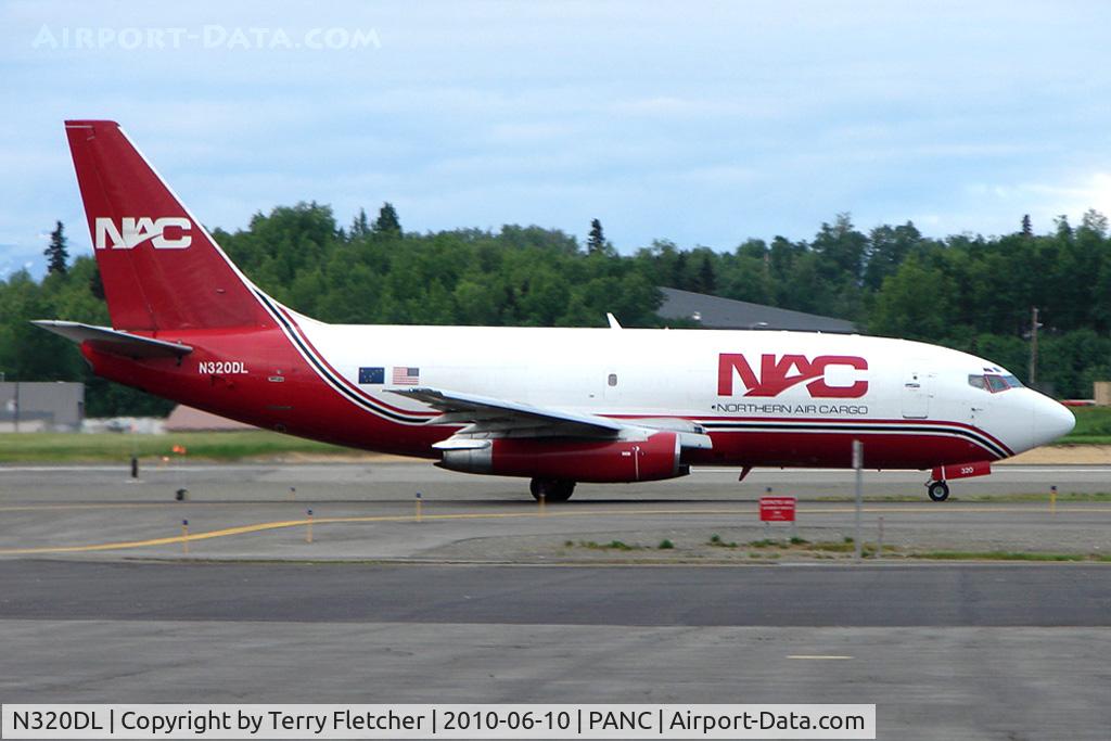 N320DL, 1984 Boeing 737-232 C/N 23092, 1984 Boeing 737-232, c/n: 23092 of Northern Air Cargo at Anchorage