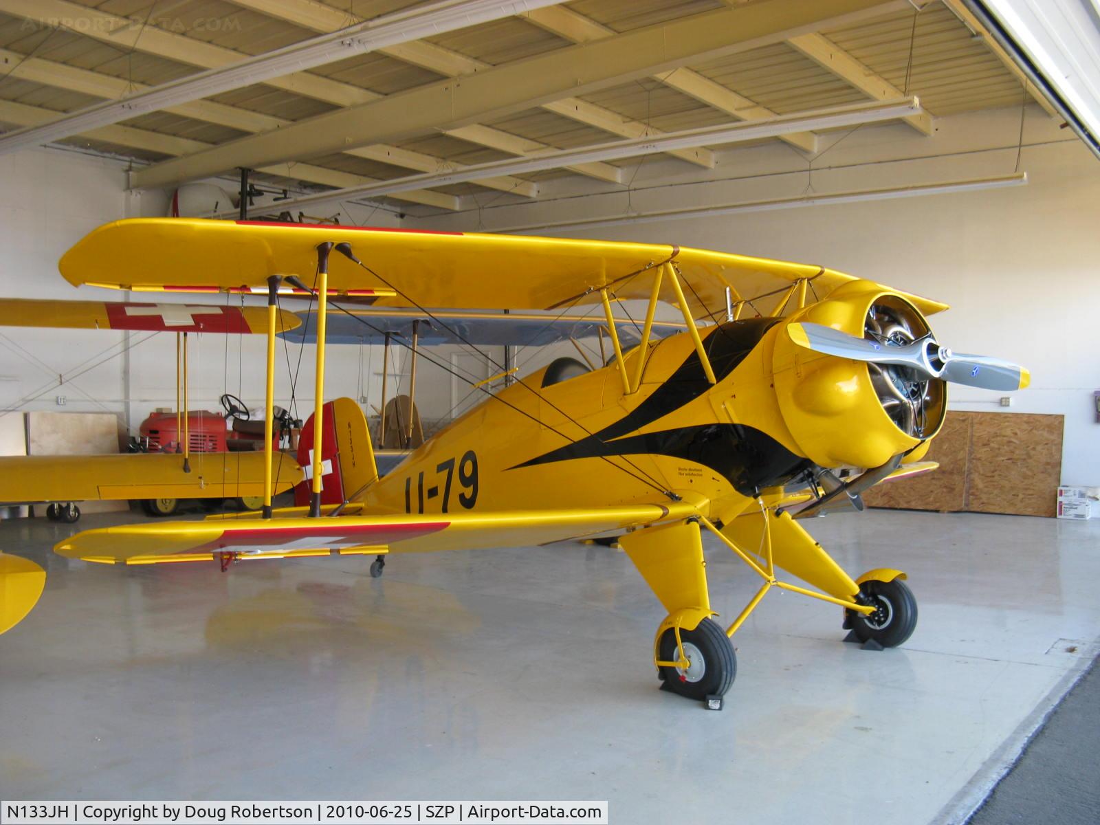 N133JH, 1940 Bucker Bu-133C Jungmeister C/N 26, 1940 Dornier Werke BU 133 Bucker JUNGMEISTER, Siemens-Halske SH 14 A-4 radial 160 Hp