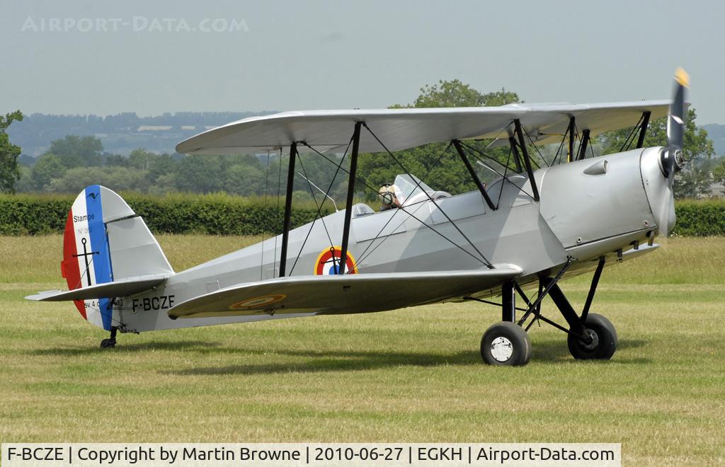 F-BCZE, Nord Stampe SV-4C C/N 262, SHOT AT HEADCORN