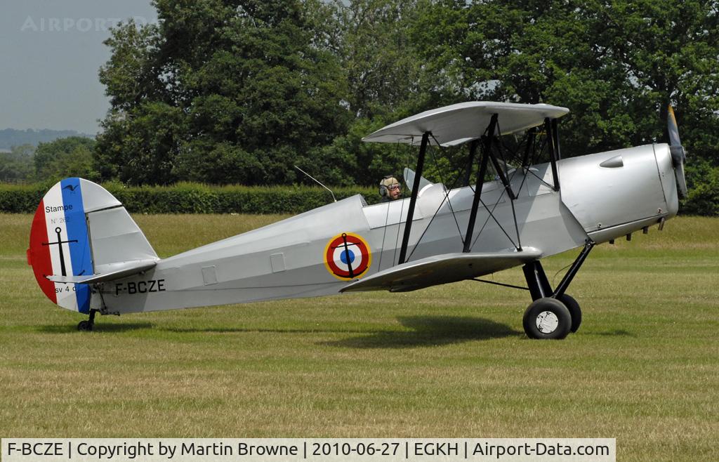 F-BCZE, Nord Stampe SV-4C C/N 262, SHOT AT HEADCORN