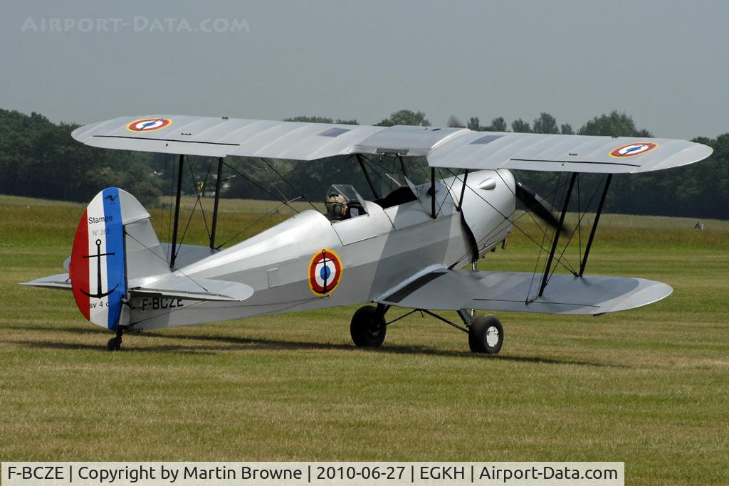 F-BCZE, Nord Stampe SV-4C C/N 262, SHOT AT HEADCORN