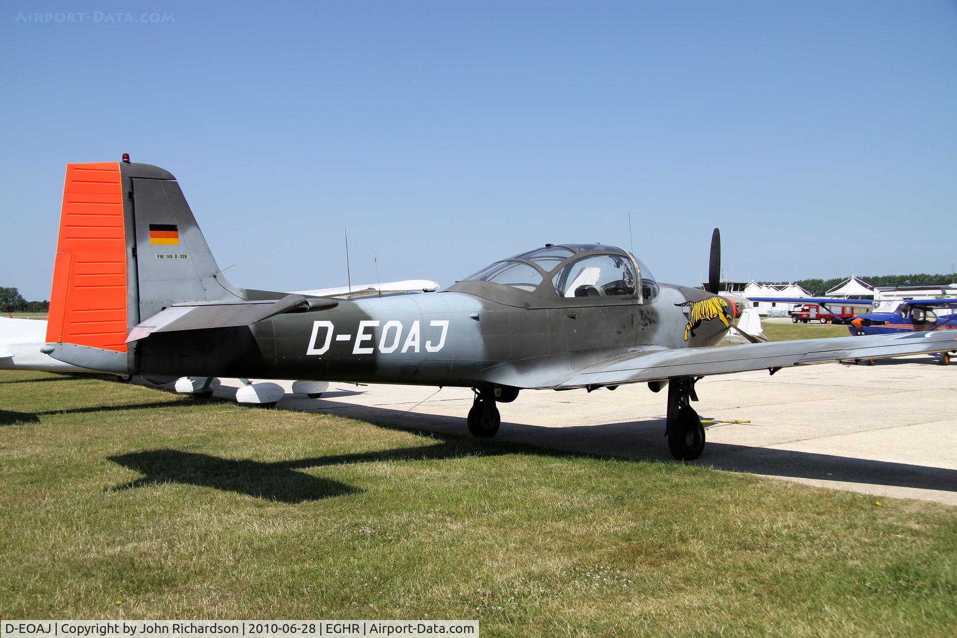 D-EOAJ, Focke-Wulf FWP-149D C/N 028, At Goodwood