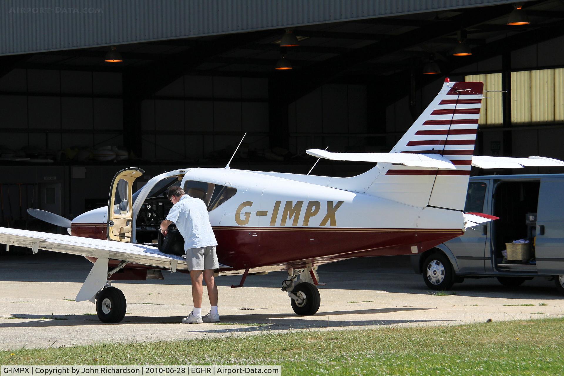 G-IMPX, 1976 Rockwell Commander 112B C/N 512, At Goodwood