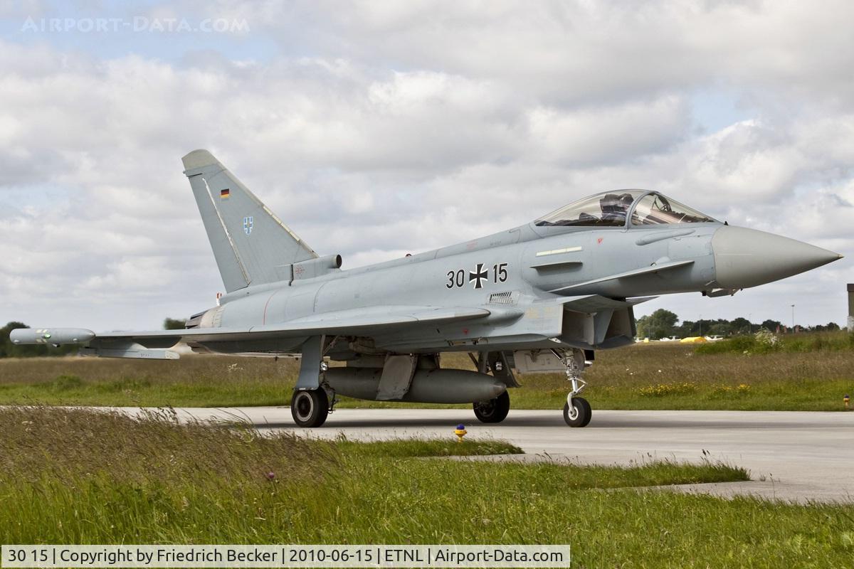 30 15, 2005 Eurofighter EF-2000 Typhoon S C/N GS008, taxying to the last chance inspection