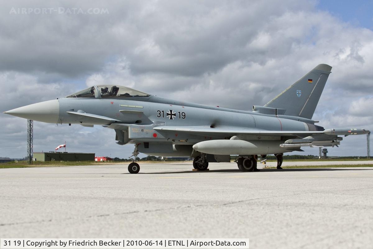 31 19, Eurofighter EF-2000 Typhoon S C/N AS012, ready for the next mission