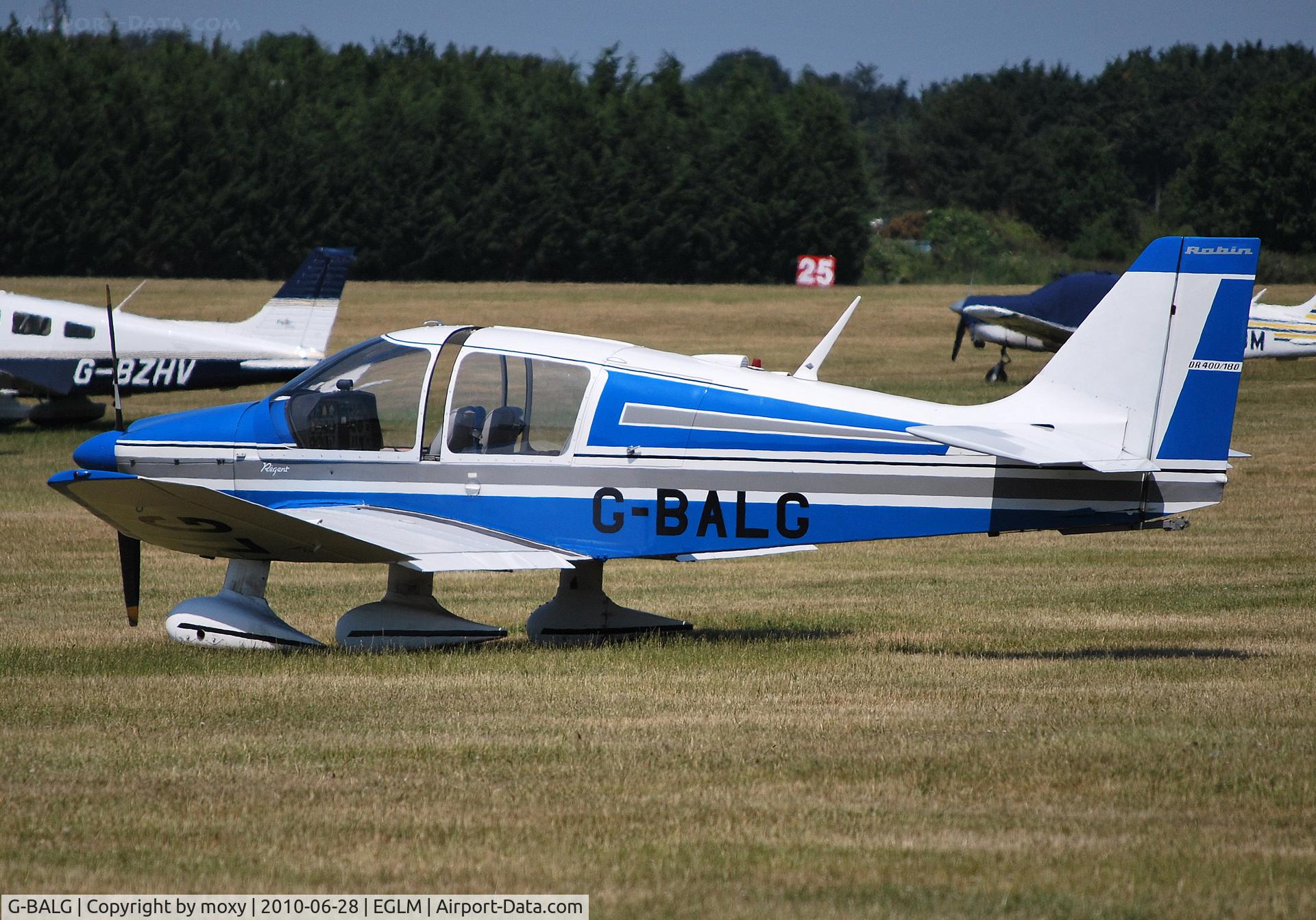 G-BALG, 1972 Robin DR-400-180 Regent Regent C/N 771, Robin DR400/180 visiting White Waltham