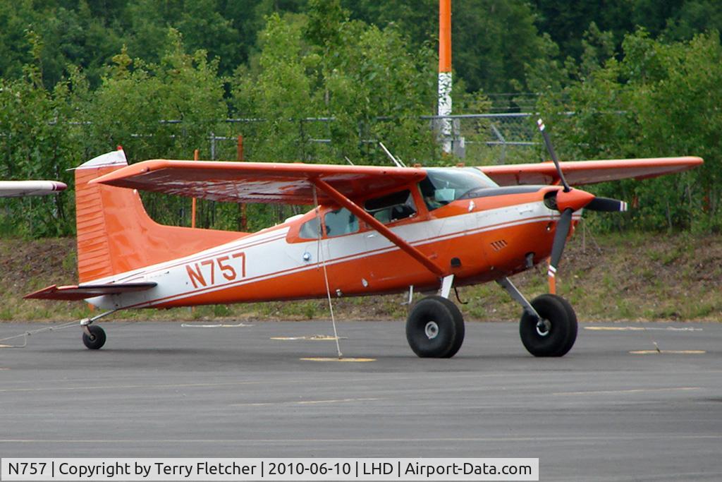 N757, 1981 Cessna A185F Skywagon 185 C/N 18504306, 1981 Cessna A185F, c/n: 18504306 at Lake Hood