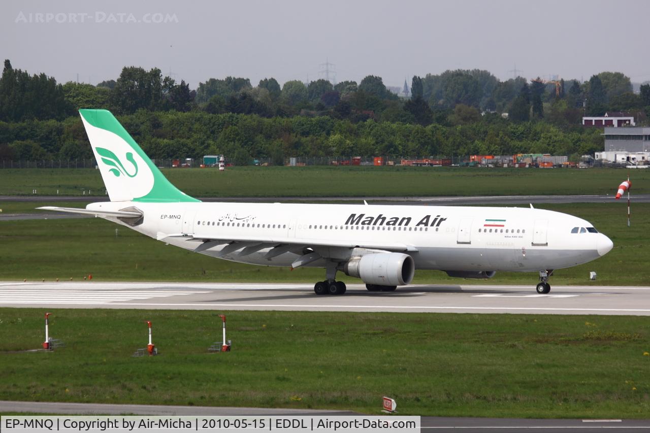 EP-MNQ, 1989 Airbus A300B4-603 C/N 553, Mahan Air, Airbus A300B4-603, CN: 553