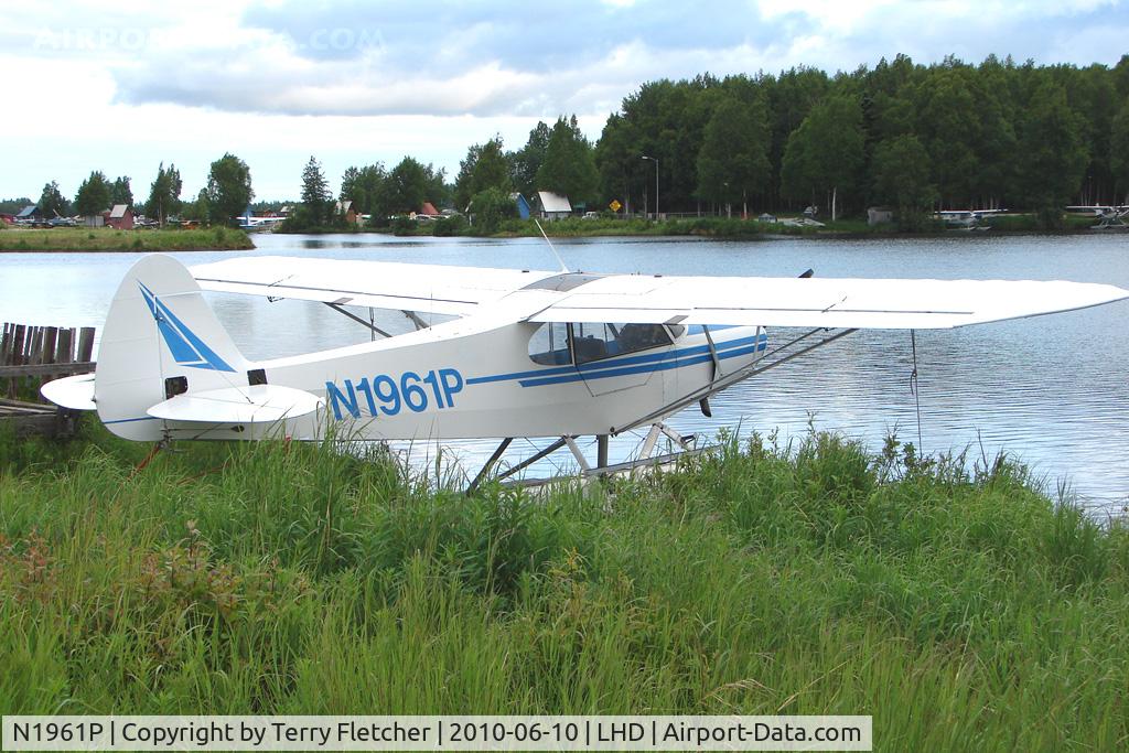 N1961P, 1955 Piper PA-18-150 Super Cub C/N 18-4190, 1955 Piper PA-18-150, c/n: 18-4190 on Lake Hood