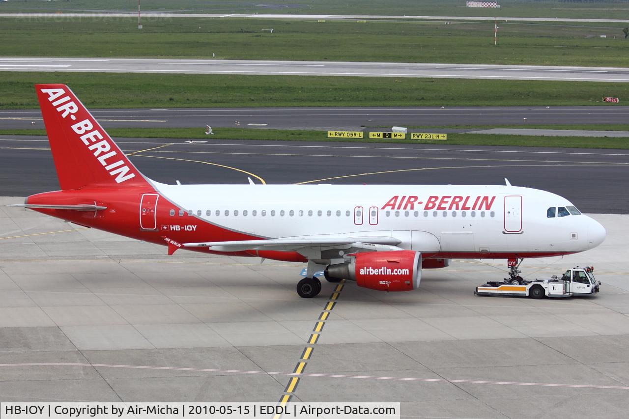 HB-IOY, 2007 Airbus A319-111 C/N 3202, Belair Airlines, Airbus A319-111, CN: 3202