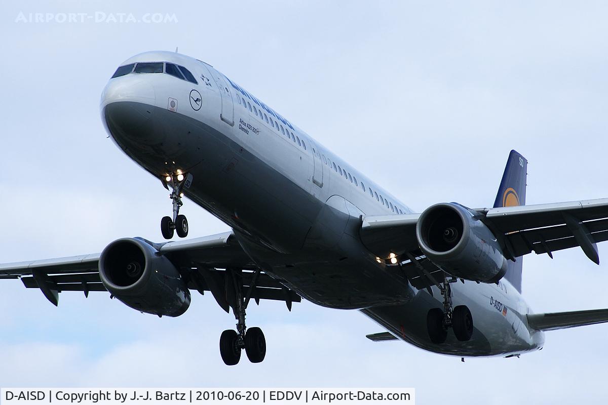 D-AISD, 2000 Airbus A321-231 C/N 1188, DSLR-A230