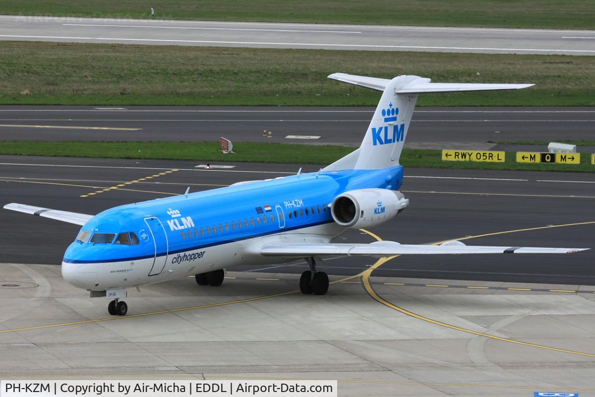 PH-KZM, 1995 Fokker 70 (F-28-0070) C/N 11561, KLM Cityhopper, Fokker70, CN: 11561