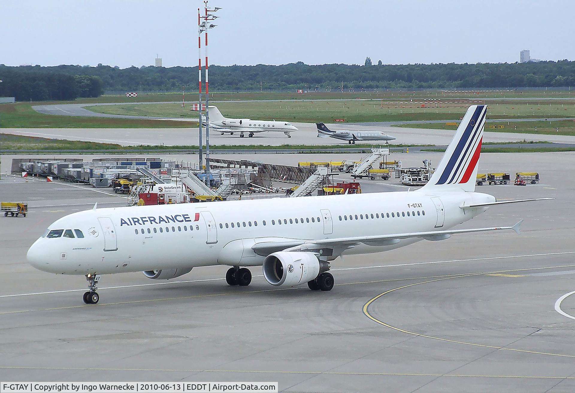 F-GTAY, 2010 Airbus A321-212 C/N 4251, Airbus A321-212 of Air France at Berlin Tegel airport