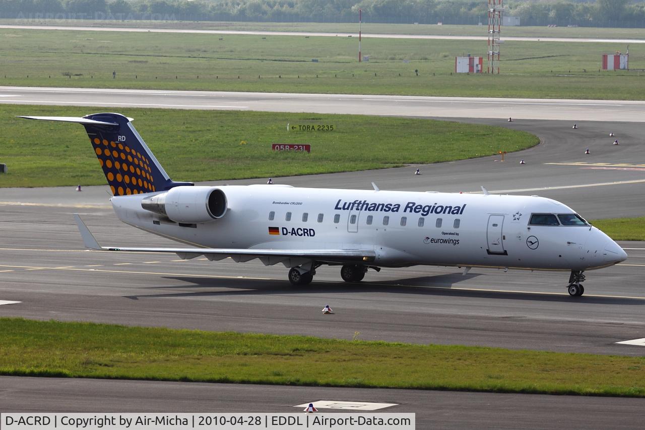 D-ACRD, Canadair CRJ-200ER (CL-600-2B19) C/N 7583, Eurowings, Canadair CL-600-2B19 Regional Jet CRJ-200LR, CN: 7583