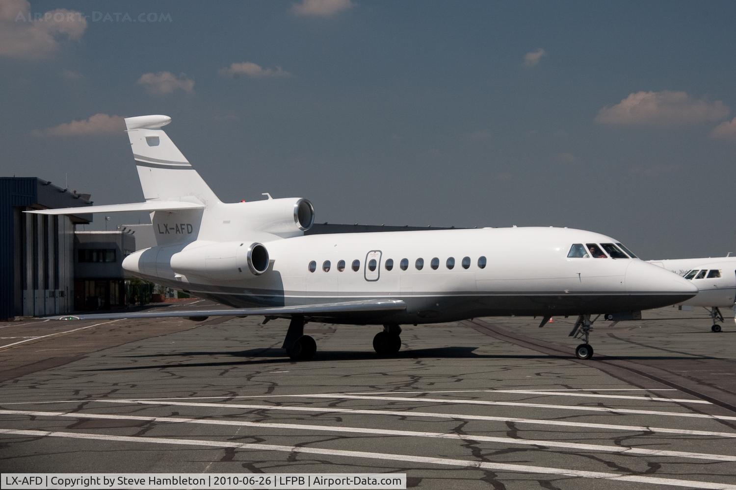LX-AFD, 2007 Dassault Falcon 900DX C/N 615, Le Bourget LFPB