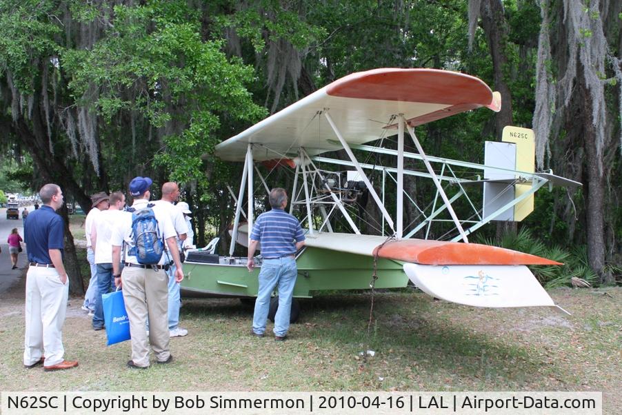 N62SC, 1987 Palmer Henry C SUNSHINECLIPPER C/N 1, On display at Sun N Fun 2010 - Lakeland, Florida.